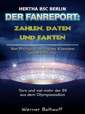 cover image of Die alte Dame – Zahlen, Daten und Fakten von Hertha BSC Berlin